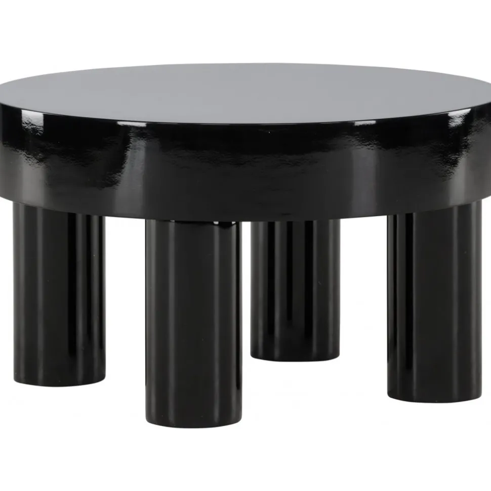 Varberg soffbord Ø60 cm - Svart