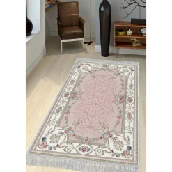 Veluro 1800 matta - Vit/rosa