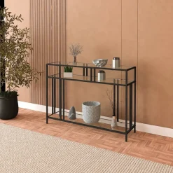 Vendela avlastningsbord - Svart