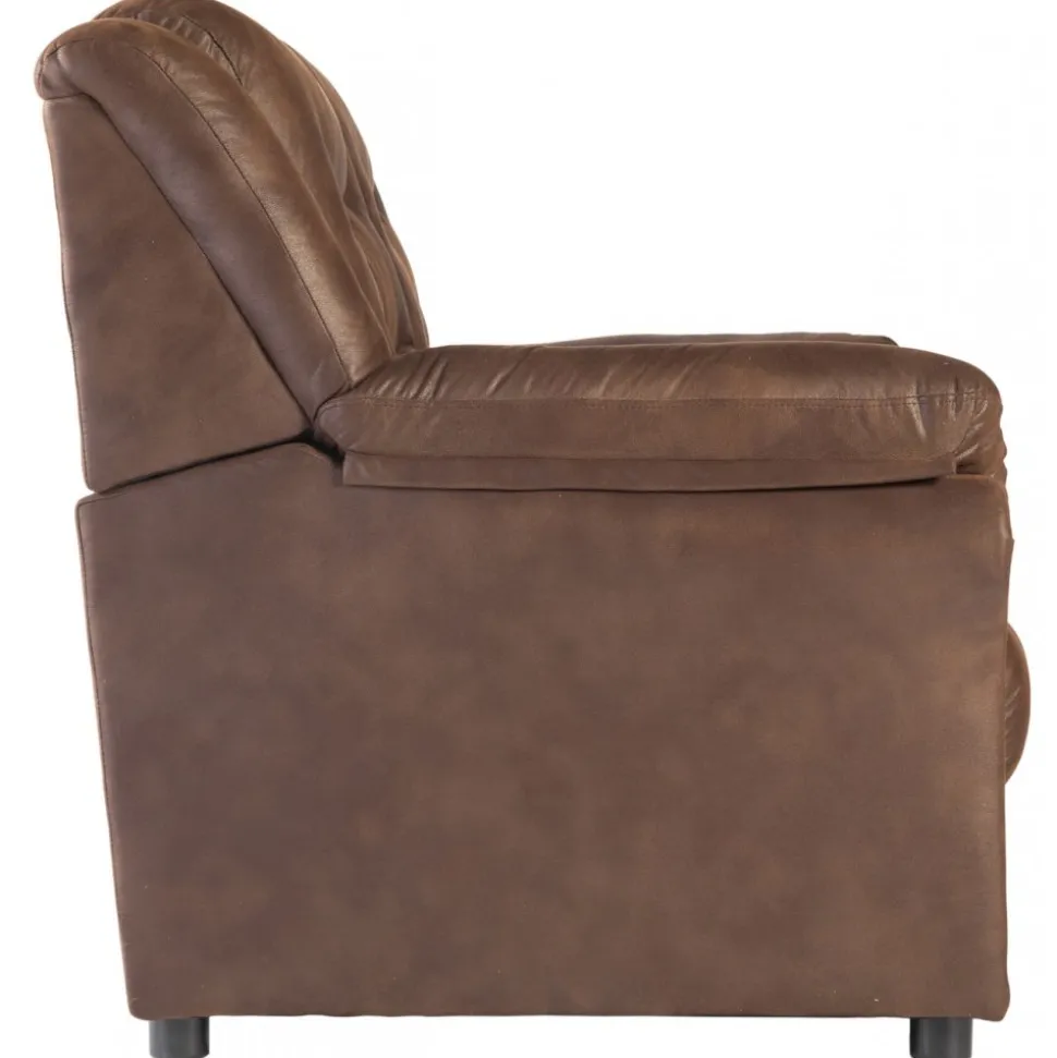 Vera 2-sits soffa i brunt microfiber + Textilrengöring för möbler