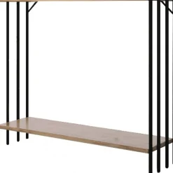 Verona avlastningsbord - Svart/furu