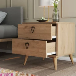 Versal sängbord - Ek