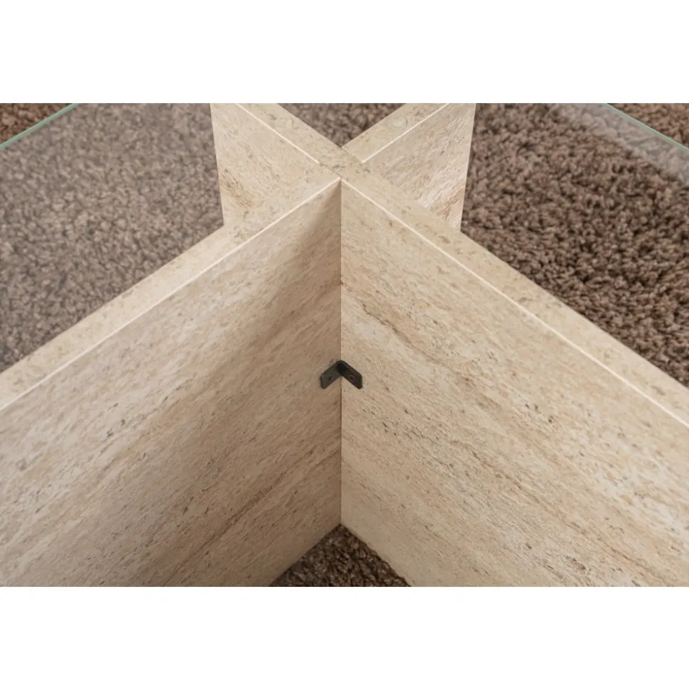 Vetrino soffbord - Travertin