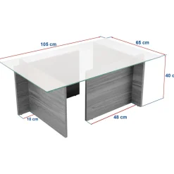 Vetrino soffbord - Valnöt