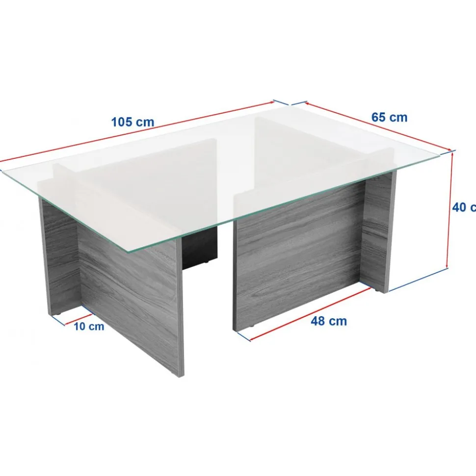 Vetrino soffbord - Vit