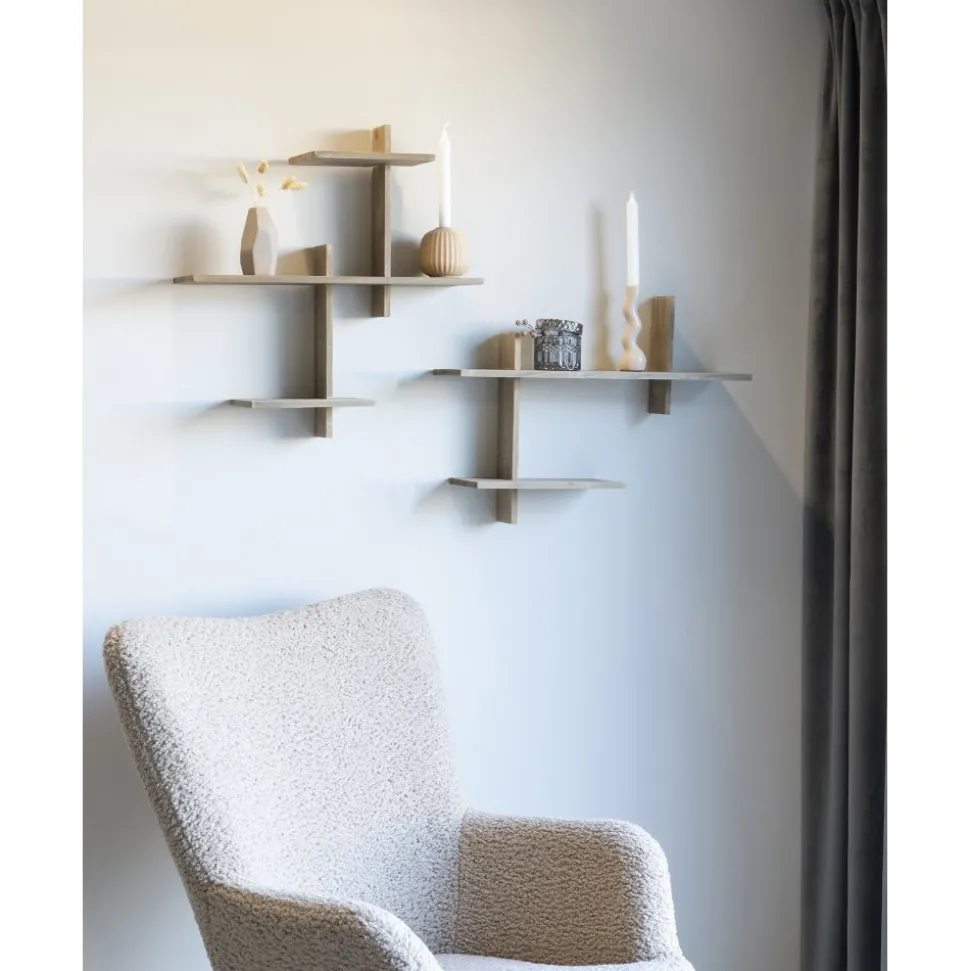 Vägghylla oregelbunden