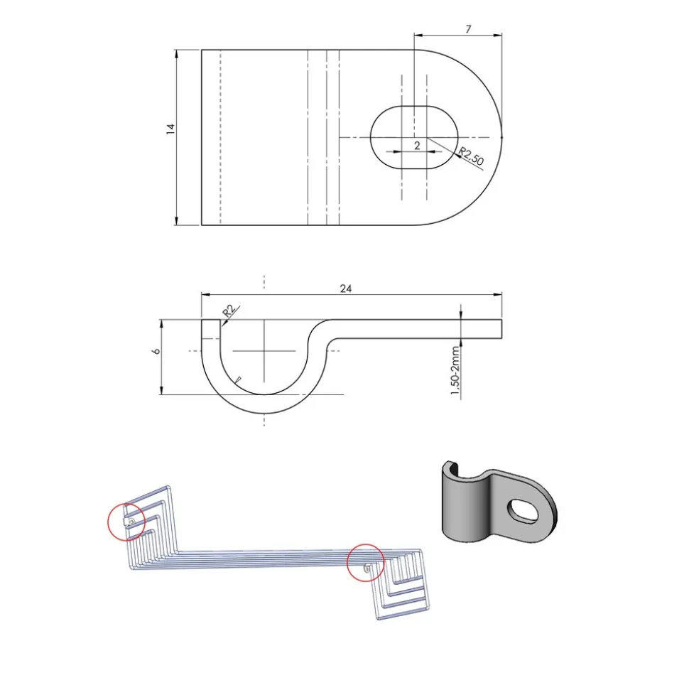 Vägghylla Vera Vit - 60 cm
