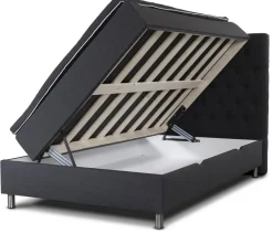Viking Boxbed 120x200cm (valfri färg) + Textilrengöring för möbler