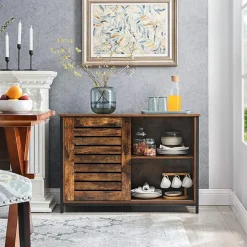 Vilgot skåp - Brun/svart