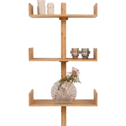 Villa vägghylla Bambu H102 cm
