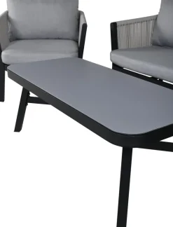 Virya soffgrupp - Svart/Grå