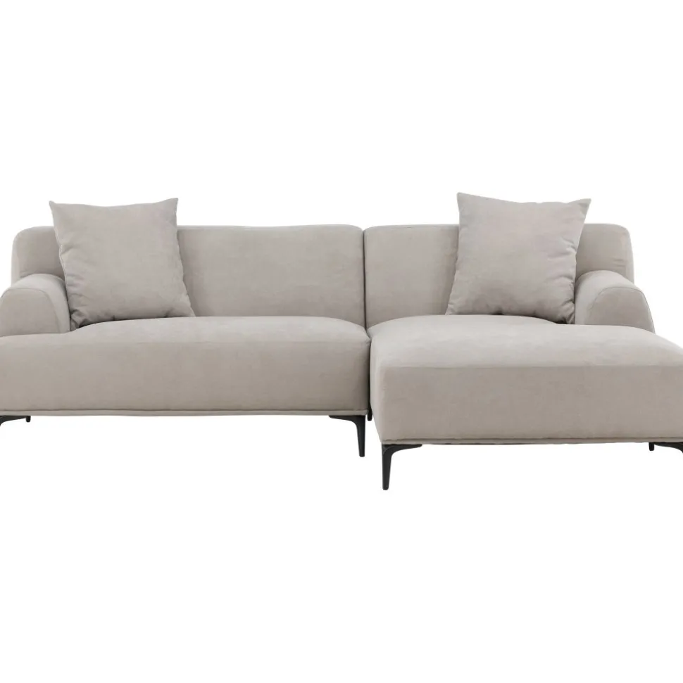 Viskan divansoffa - Svart/Ljusgrå