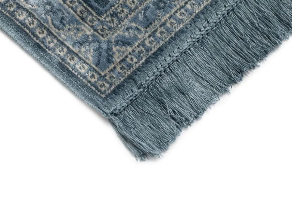 Viskosmatta Casablanca Kashan - Blå