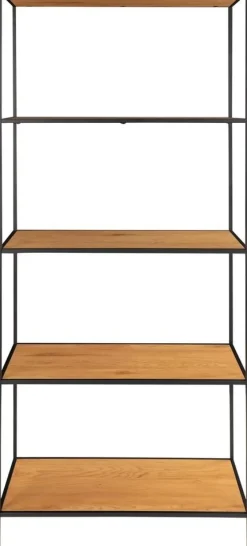 Vita Hylla - Svart/ek imitation