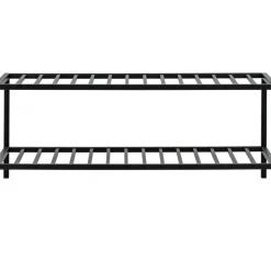 Vita skohylla - Svart