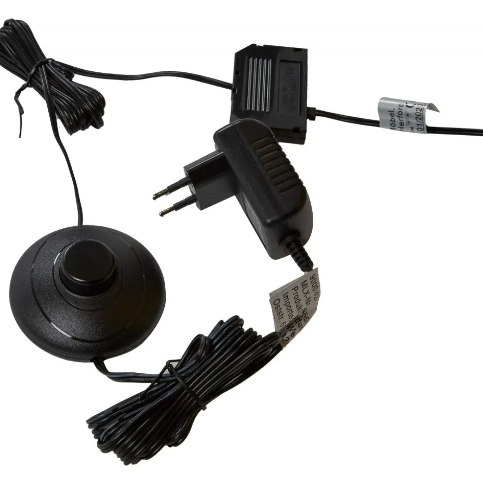 Vitrinskåp Optima enkel - Svart + Möbeltassar