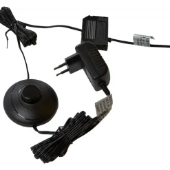 Vitrinskåp Optima enkel - Svart