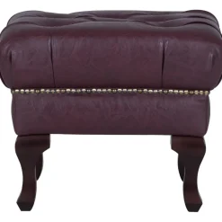 Vivaldino fotpall - Oxblod