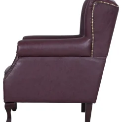 Vivaldino fåtölj - Oxblod