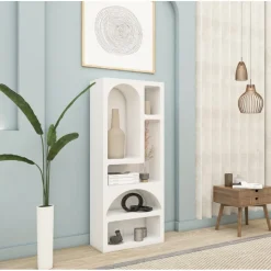 Vivanta hylla 60x30x150 cm - Vit