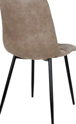 Vojens matgrupp - Brun/vit + 4.00 x Stolsdyna