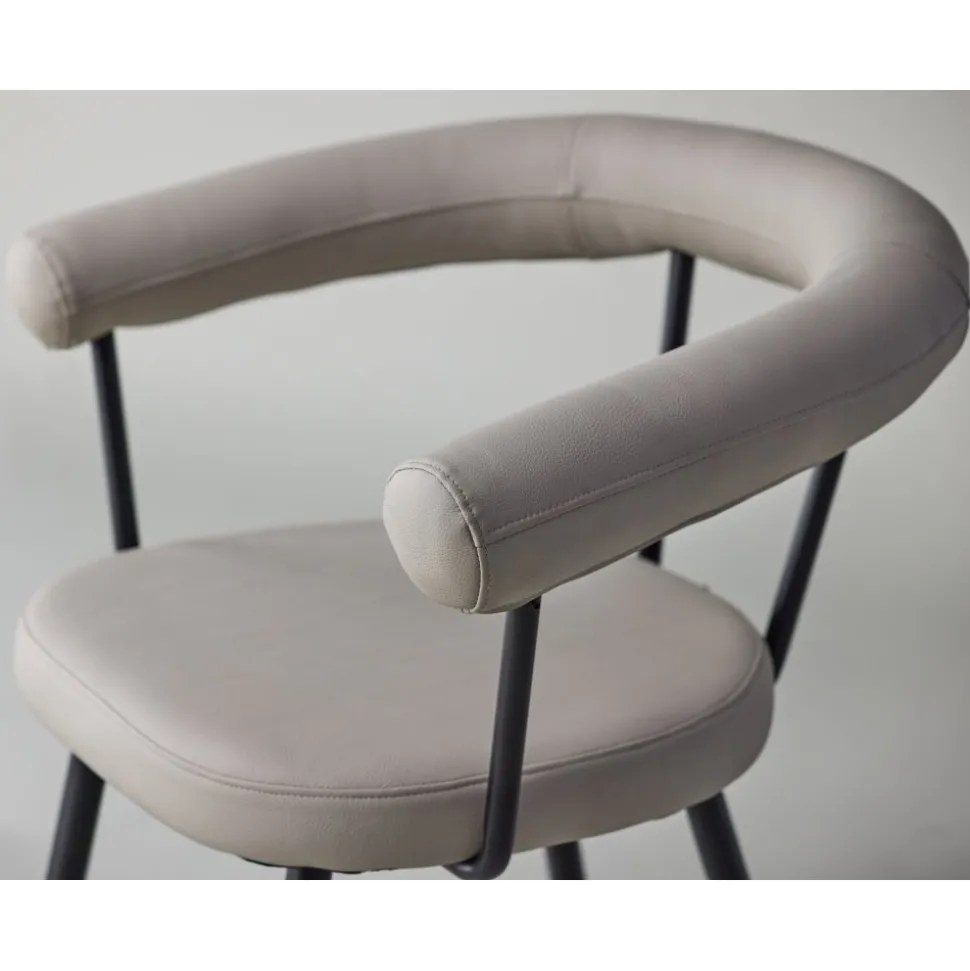 Västerås x Josefin Lustig karmstol - Off-white/svart