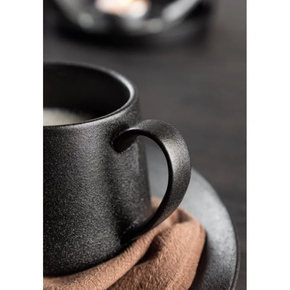 Wabi sabi kaffekopp 33 cl - Svart