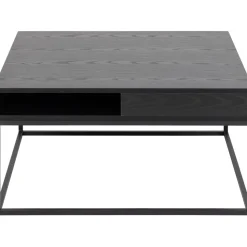 Willford soffbord 80 x 80 cm - Svart