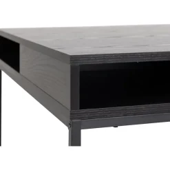 Willford soffbord 80 x 80 cm - Svart