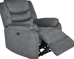 Winfield elektrisk recliner fåtölj - Mörkgrå + Textilrengöring för möbler