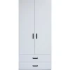 Yaman garderob 80 x 47 x 182 cm - Mattvit