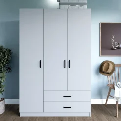 Yaman garderob 120 x 45 x 180 cm Variant A - Mattvit