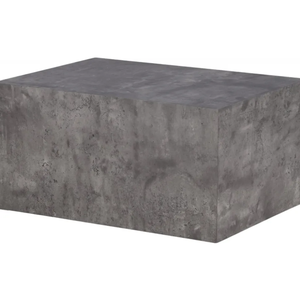 York Low soffbord 80 x 60 cm - Mörkgrå