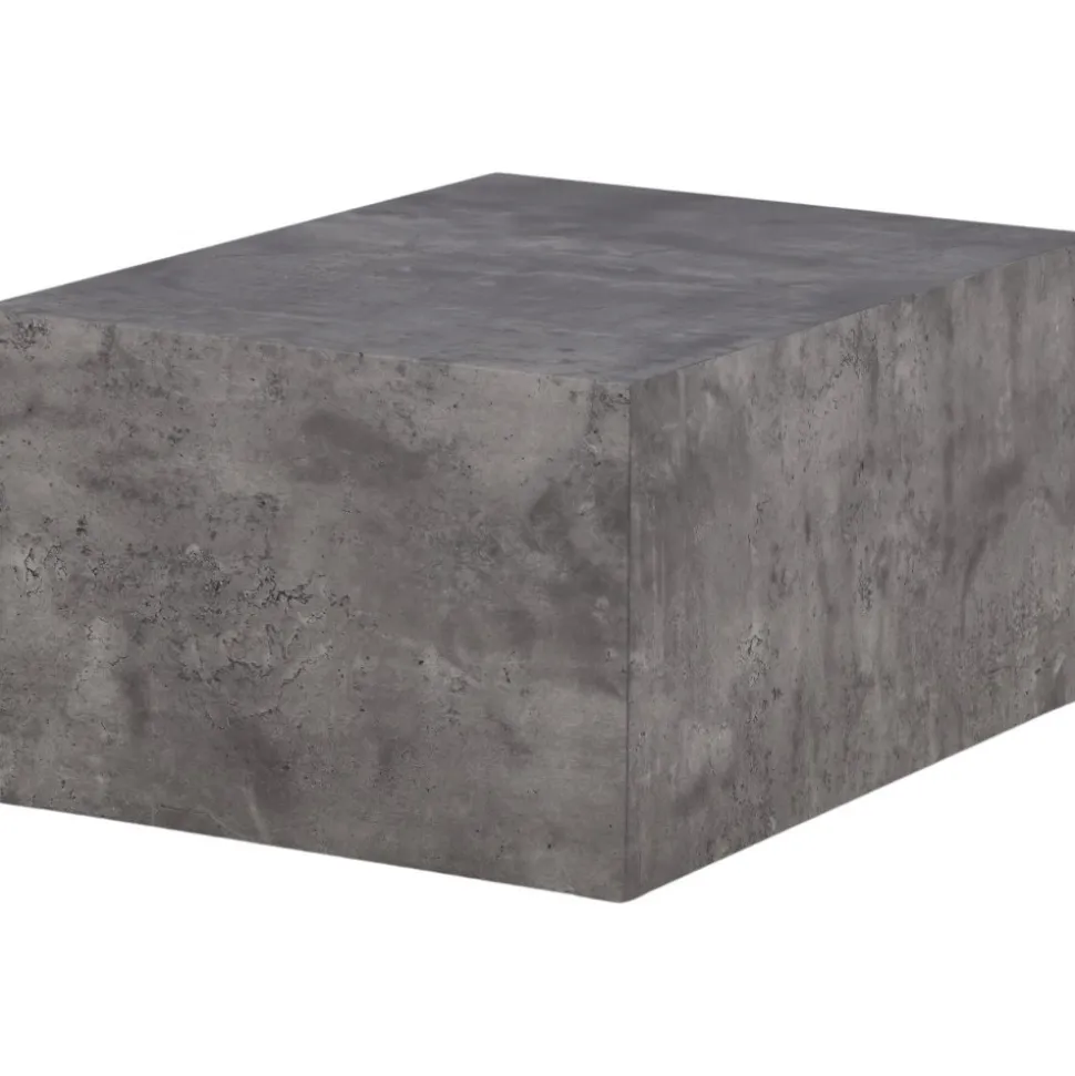 York Low soffbord 80 x 60 cm - Mörkgrå