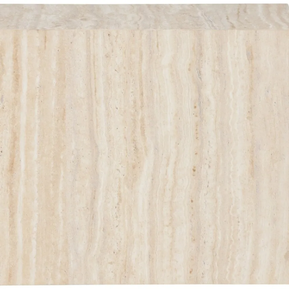 York sidobord 35 x 25 cm - Travertin-look