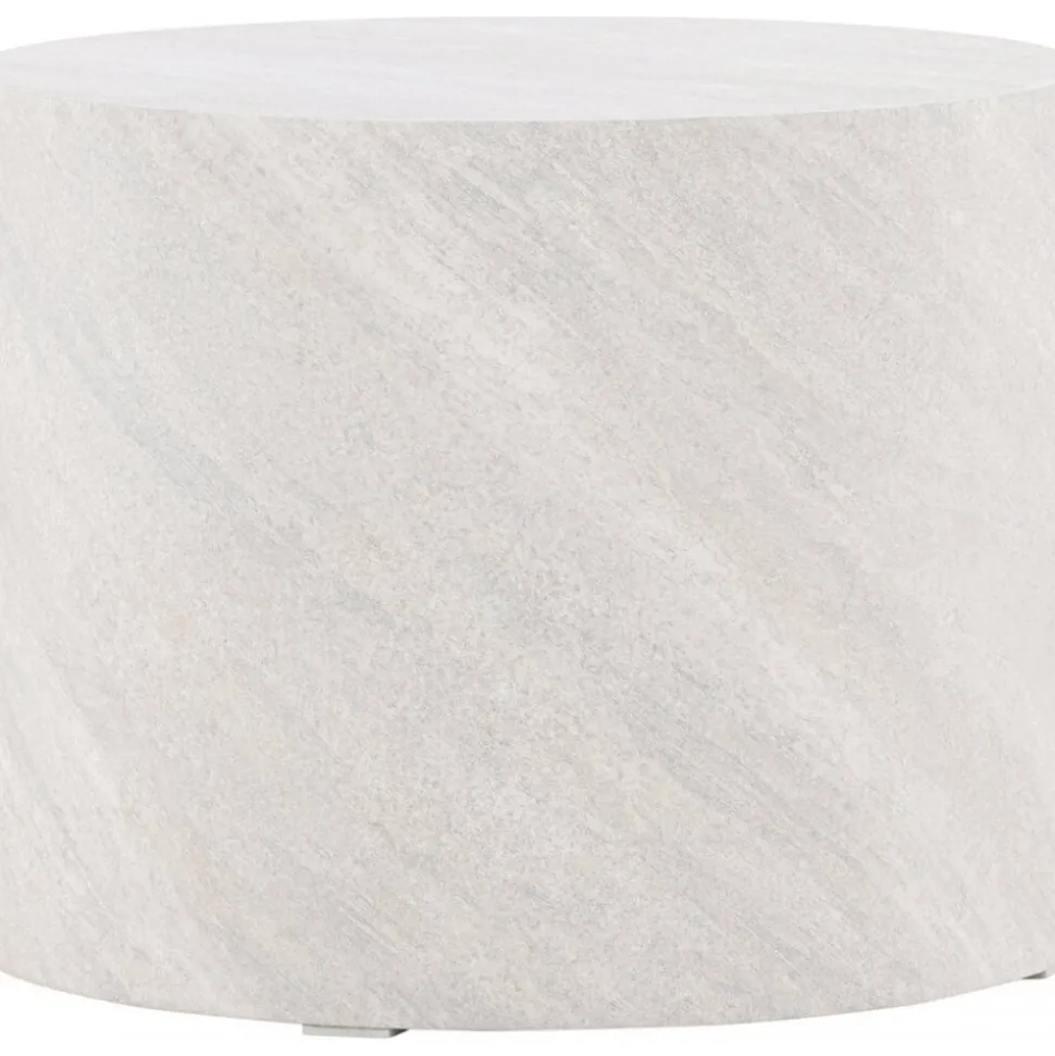 York soffbord Ø50 cm - Betongeffekt