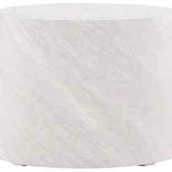 York soffbord Ø50 cm - Betongeffekt