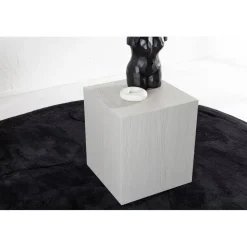 York soffbord 40 x 40 cm - Whitewash