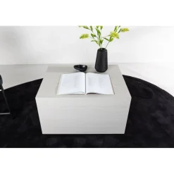 York soffbord 80 x 60 cm - Whitewash