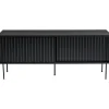 Yumi svart tv-bänk 132 cm
