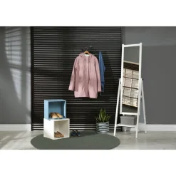 Zeus flatvävd matta Smaragdgrön