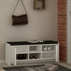 Zulla skoskåp - Vit